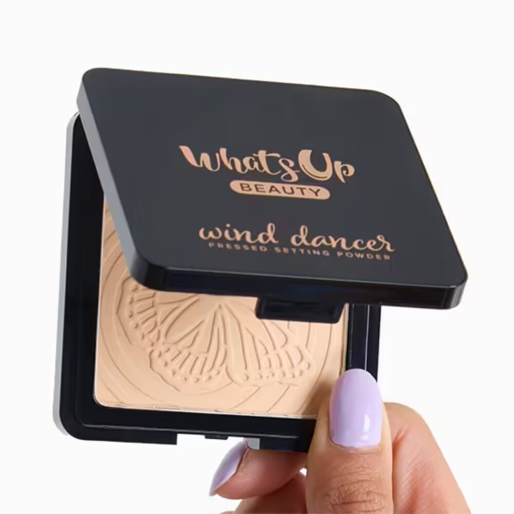Whats Up Beauty Wind Dancer Pressed Setting Powder NEW
